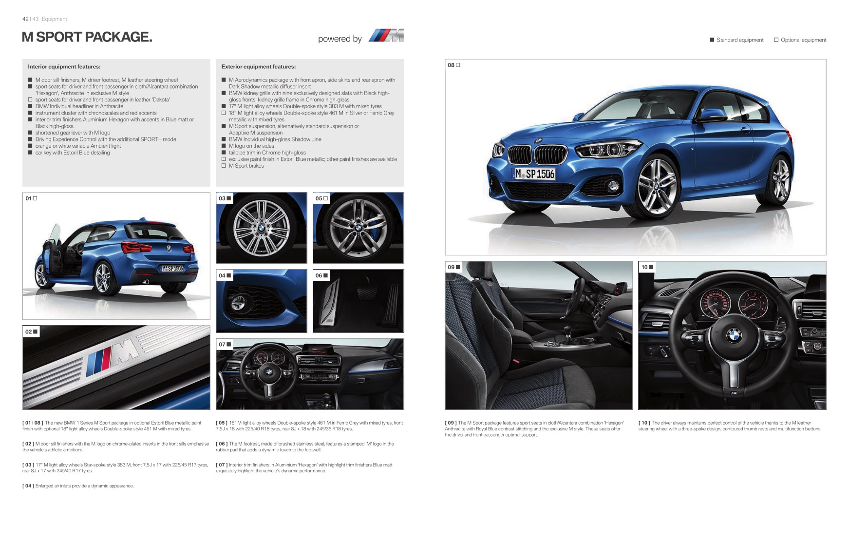 2015 BMW 1-Series Brochure Page 31